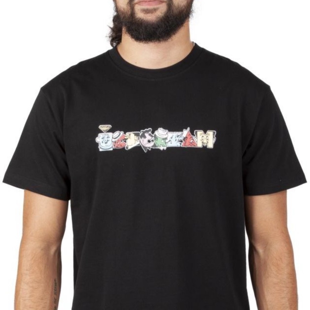 Billionaire Boys Club/Ice Cream Faces And Places Short Sleeve Tee